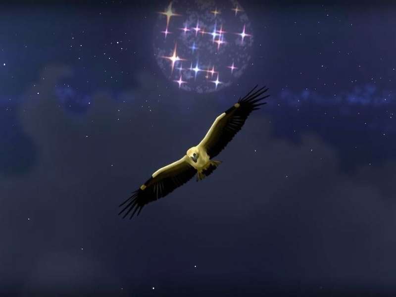 Vulture S Starry Night Gameplay Screenshot